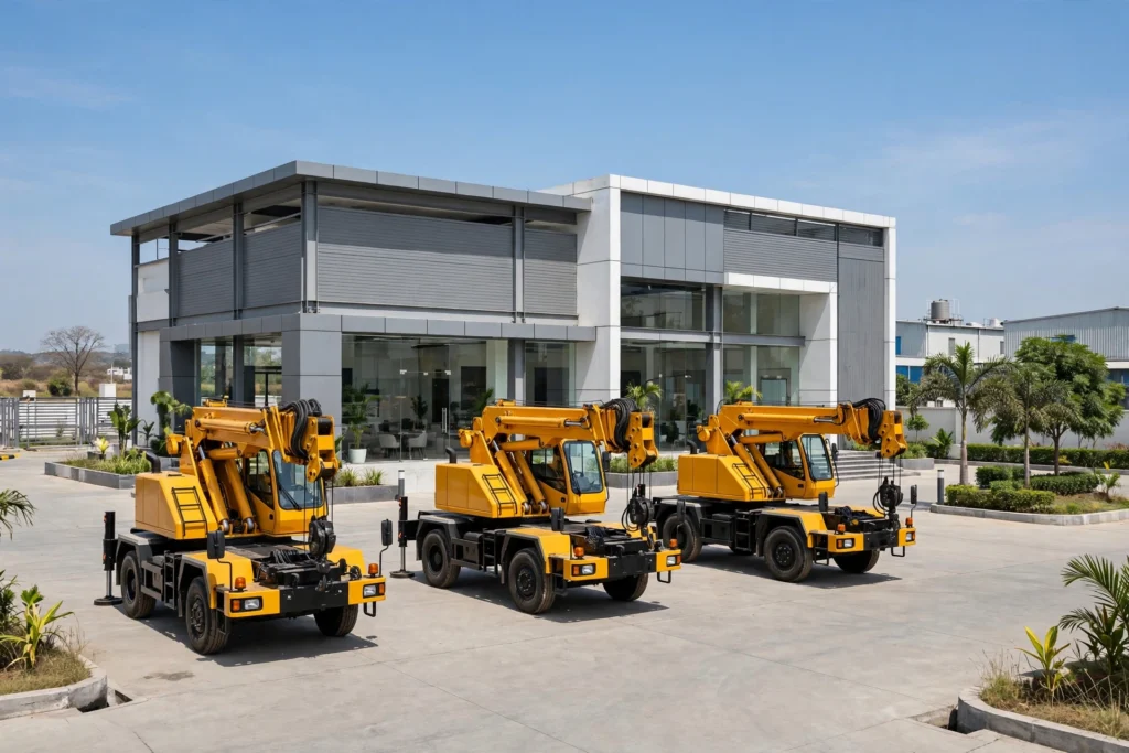 Farana Crane Dealers in Gujarat — Ahmedabad, Vadodara, Surat